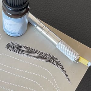 Eyebrow Tattoo result by Motley Microblading in Bozeman, MT