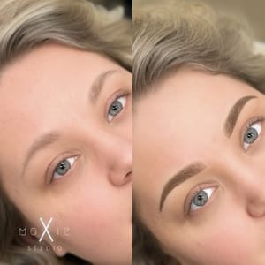 Eyebrow Tattoo result by Moxie Studio in Sioux Falls, SD