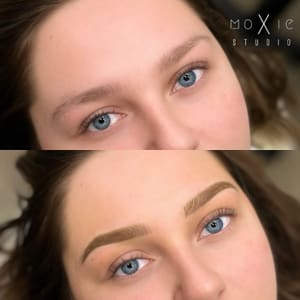 Eyebrow Tattoo result by Moxie Studio in Sioux Falls, SD