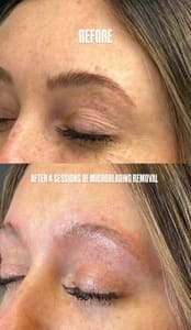 Eyebrow Tattoo result by Mrakki Brow Bar in Pleasant Grove, UT