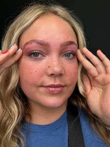 Eyebrow Tattoo result by Mrakki Brow Bar in Pleasant Grove, UT