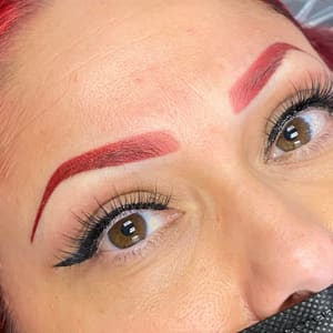 Eyebrow Tattoo result by Ms Amber Red Permanent Makeup Studio in Henderson, NV