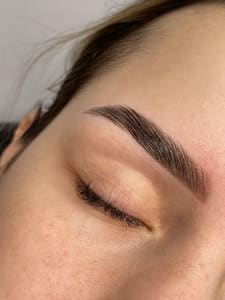 Eyebrow Tattoo result by MS Beauty Studio in Brooklyn, NY