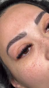 Eyebrow Tattoo result by MT Beauty LLC in San Juan, TX