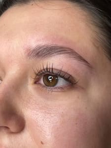 Eyebrow Tattoo result by MT Brow Bar in Rockwall, TX