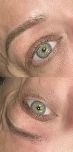 Eyebrow Tattoo result by MT Brow Bar in Rockwall, TX