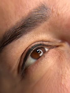 Eyebrow Tattoo result by Muka Beauty Center in West Miami, FL