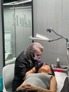 Eyebrow Tattoo result by Muka Beauty Center in West Miami, FL