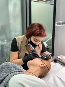 Eyebrow Tattoo result by Muka Beauty Center in West Miami, FL