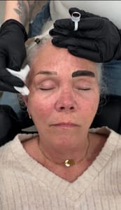 Eyebrow Tattoo result by Muse Aesthetics Studio + Training in Chattanooga, TN