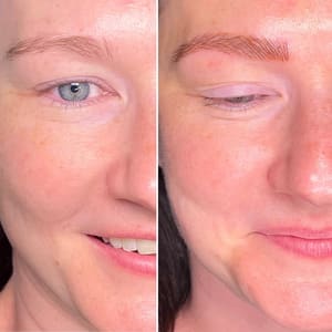 Eyebrow Tattoo result by Muse and Monarch in Dallas, TX
