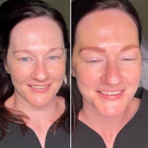 Eyebrow Tattoo result by Muse and Monarch in Dallas, TX