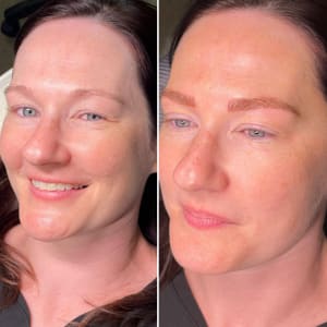 Eyebrow Tattoo result by Muse and Monarch in Dallas, TX