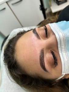 Eyebrow Tattoo result by Muse Beauty LA in San Pedro, CA