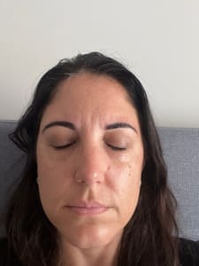 Eyebrow Tattoo result by Muse Beauty Studio in Mt Ephraim, NJ