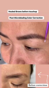 Eyebrow Tattoo result by Muse Permanent Makeup in San Francisco, CA