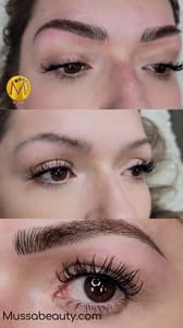 Eyebrow Tattoo result by Mussa Beauty Studio in Phoenix, AZ