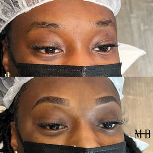 Eyebrow Tattoo result by Must Love Beauty, LLC in Brooklyn, NY