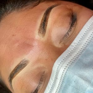 Eyebrow Tattoo result by MVS Beauty Aesthetics in Oxnard, CA