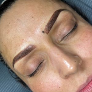 Eyebrow Tattoo result by MVS Beauty Aesthetics in Oxnard, CA