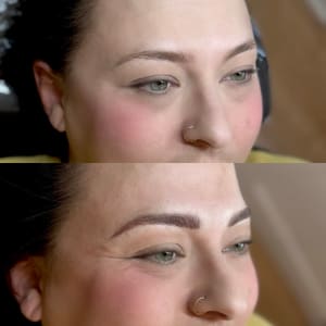 Eyebrow Tattoo result by MW Microblade in Mequon, WI