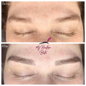 Eyebrow Tattoo result by My Beautique Boston in Winthrop, MA