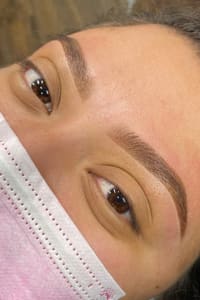 Eyebrow Tattoo result by My Brow Goddess Studio in Lubbock, TX