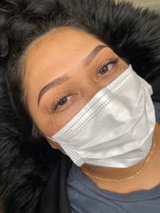 Eyebrow Tattoo result by My Brow Goddess Studio in Lubbock, TX