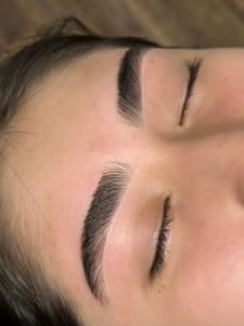 Eyebrow Tattoo result by My Brow Goddess Studio in Lubbock, TX