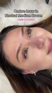 Eyebrow Tattoo result by My Celestial Studio in Mission, TX