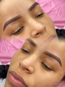 Eyebrow Tattoo result by My Dream Browz in Miami Gardens, FL