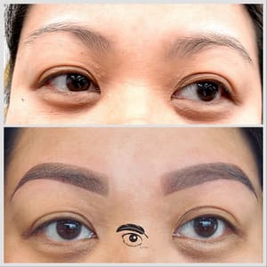 Eyebrow Tattoo result by My Feathered Edge in Milan, TN