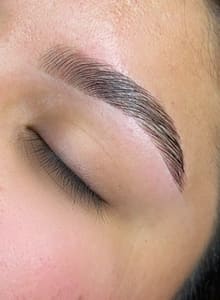 Eyebrow Tattoo result by My Little Beautique in Los Angeles, CA