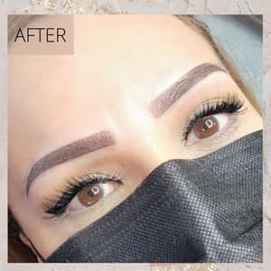 Eyebrow Tattoo result by My Lovely Ink Academy & Studio in Rancho Cucamonga, CA
