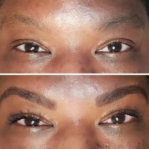 Eyebrow Tattoo result by My Own Beauty Academy in Sandy Springs, GA