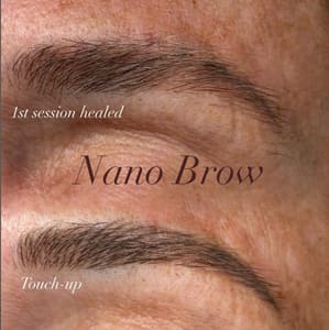 Eyebrow Tattoo result by My Pretty Face Studio in Vero Beach, FL