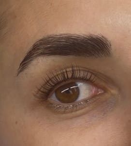 Eyebrow Tattoo result by MY SECRET Studio - Lashes & Brows Miami in Miami, FL