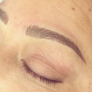Eyebrow Tattoo result by Mynx & Inkx: Academy & Co. in Mt Airy, MD