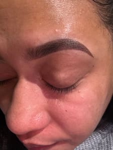 Eyebrow Tattoo result by Myra Janae in Westbury, NY