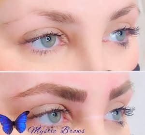 Eyebrow Tattoo result by Mystics Brows LLC in Canoga Park, CA