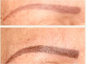 Eyebrow Tattoo result by Mystics Brows LLC in Canoga Park, CA