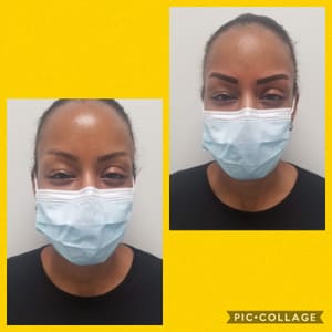 Eyebrow Tattoo result by N'dis Skin Care in Valley Stream, NY