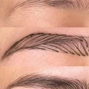 Eyebrow Tattoo result by N Style & Beauty - Kissimmee in Kissimmee, FL