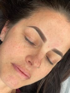 Eyebrow Tattoo result by Na Seng Permanent Makeup Design in Bradenton, FL