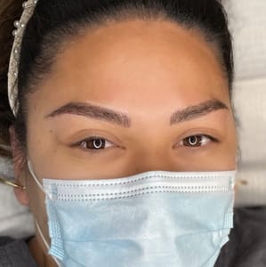 Eyebrow Tattoo result by Naciente Collective in Burbank, CA
