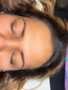 Eyebrow Tattoo result by Nadies Secrets & Shapes in Lancaster, CA