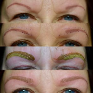 Eyebrow Tattoo result by Nadine's Permanent Makeup in Albany, NY