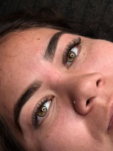 Eyebrow Tattoo result by Nails and lashes by holy Martinez in Pine Castle, FL