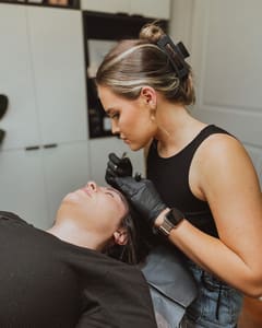 Eyebrow Tattoo result by Nakd Beauty in Tempe, AZ