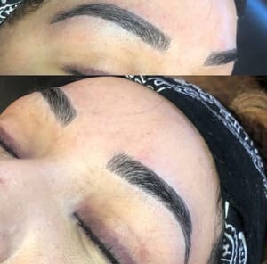 Eyebrow Tattoo result by Naked Brow & Co. in Lubbock, TX